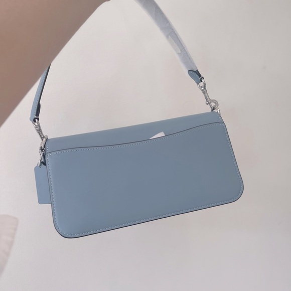 COACH MORGAN SHOULDER BAG IN SIGNATURE CHAMBRAY CH137 - Picture 9 of 10